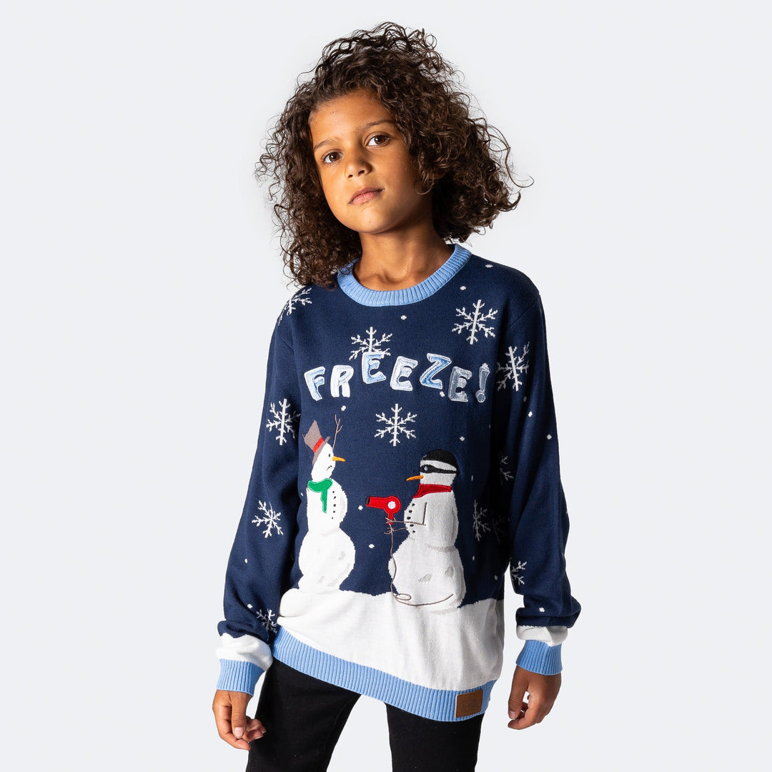 Freeze Weihnachtspullover Kinder