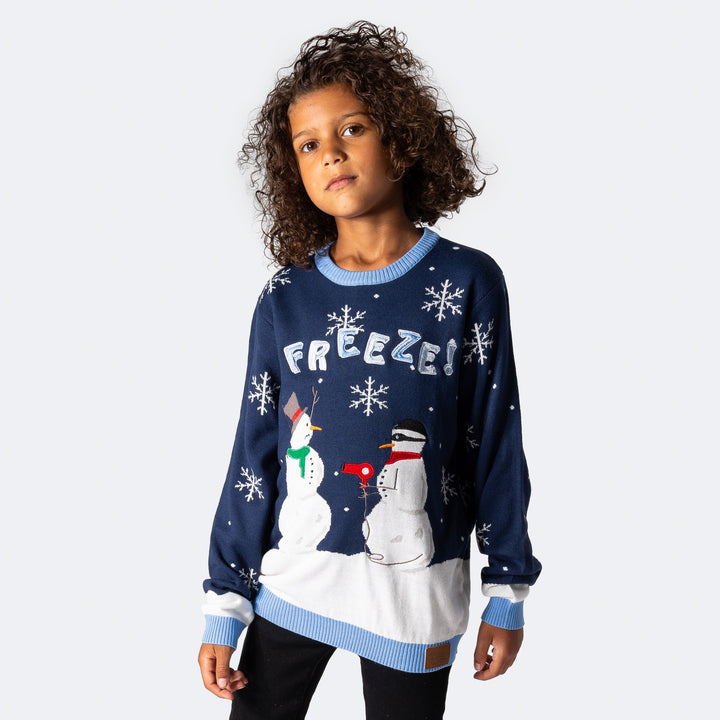 Freeze Weihnachtspullover Kinder