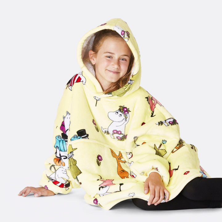 Gelber Mumins HappyHoodie Kinder