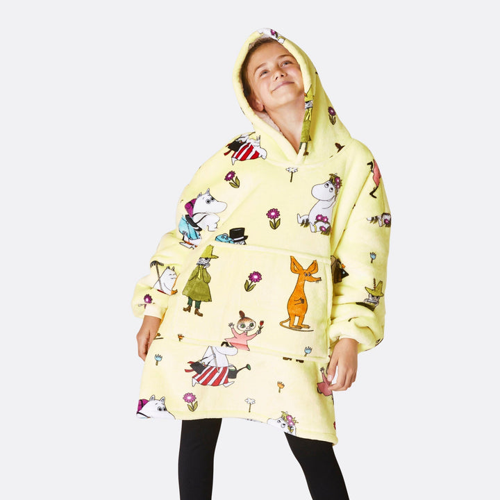 Gelber Mumins HappyHoodie Kinder