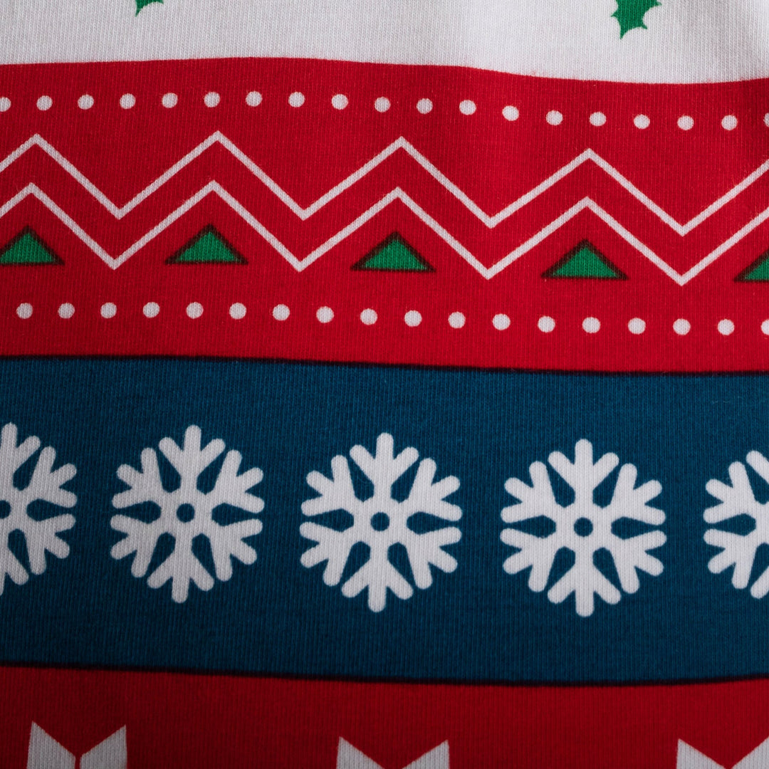 Gestreifter Weihnachtspyjama Damen