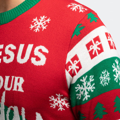 Go Jesus, it´s Your Birthday! Weihnachtspullover Damen