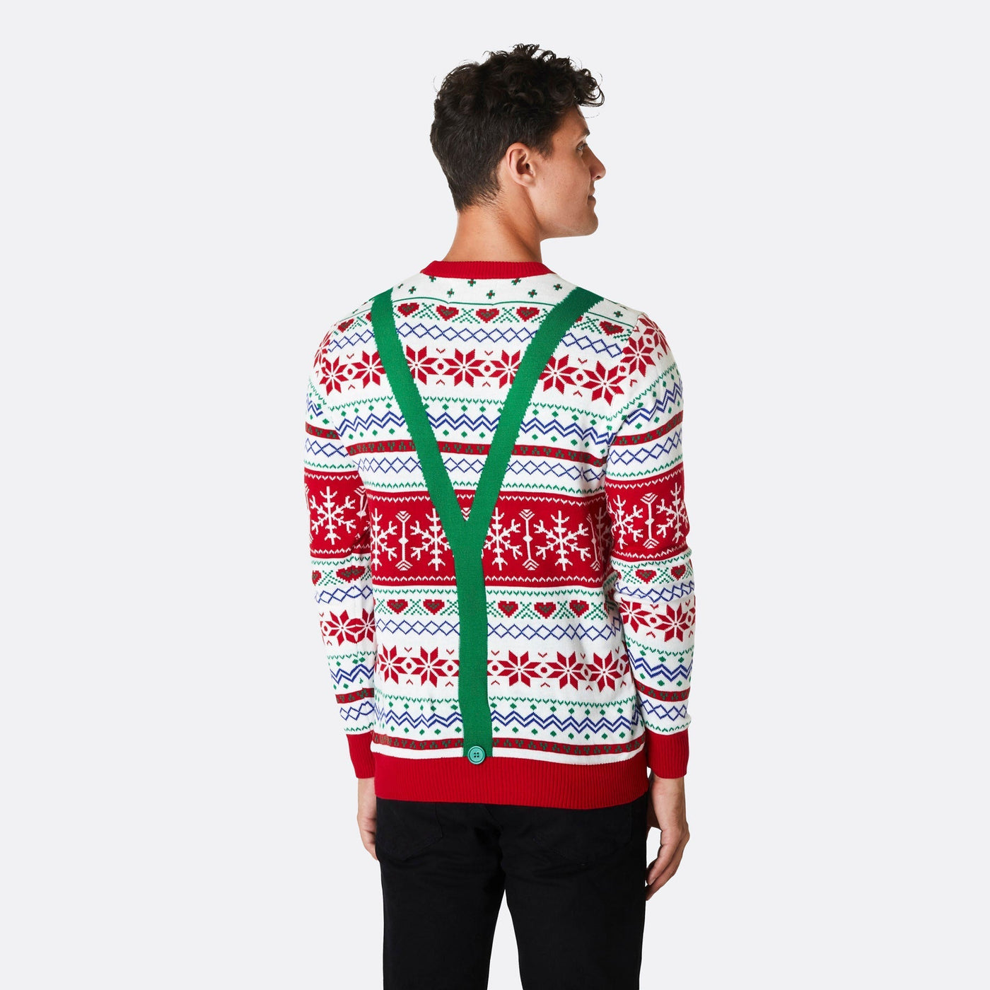 Großvatter Weihnachtspullover Herren