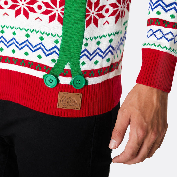 Großvatter Weihnachtspullover Herren