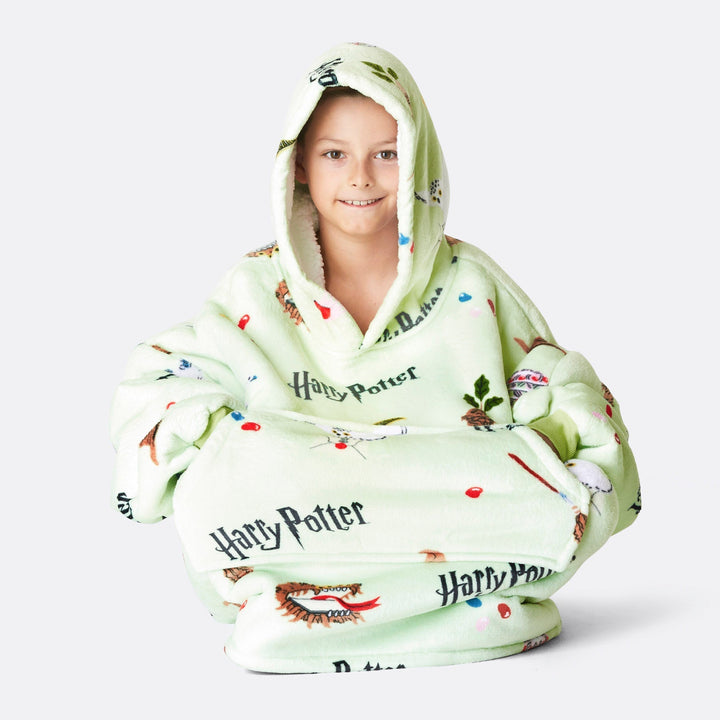 Grüner Harry Potter HappyHoodie Kinder