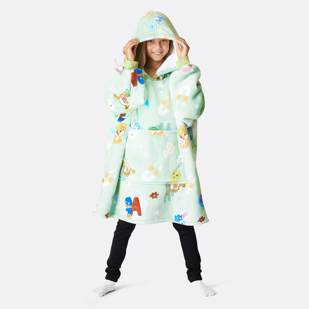 Grüner Looney Tunes HappyHoodie Kinder