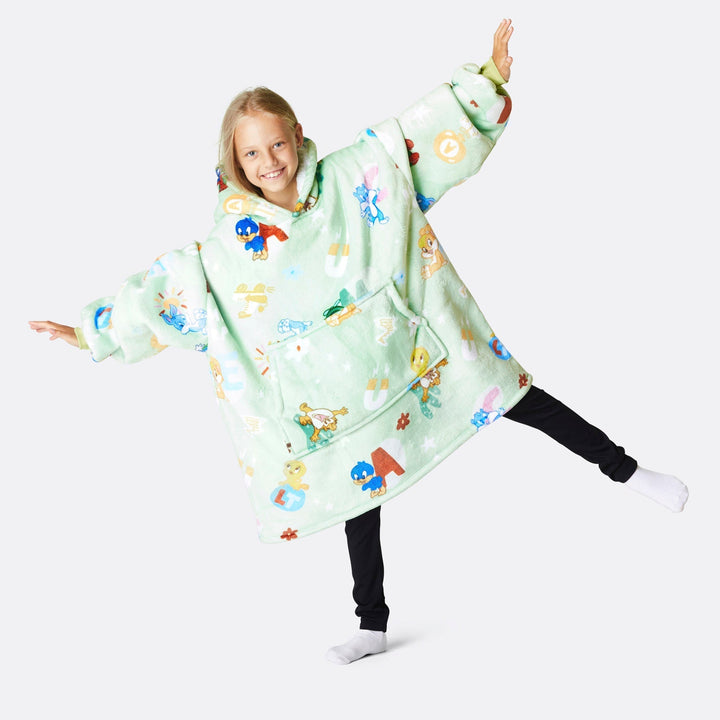 Grüner Looney Tunes HappyHoodie Kinder