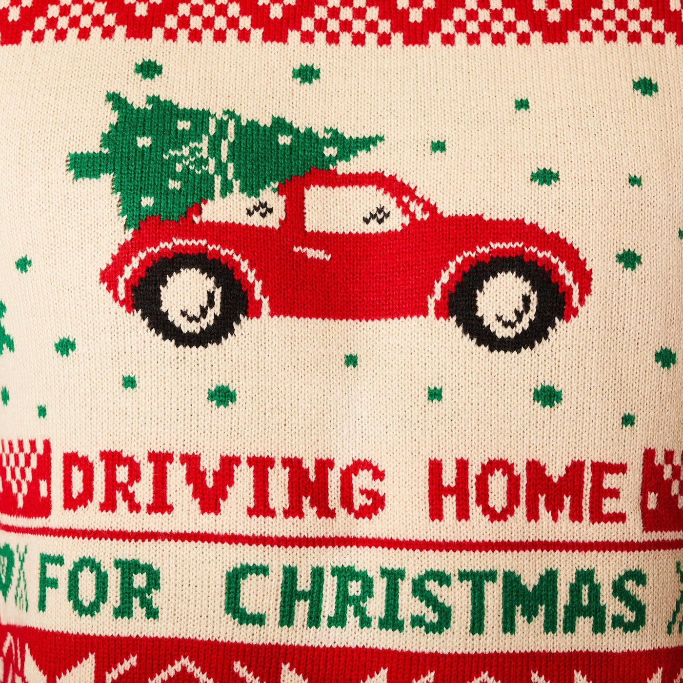 Driving Home Weihnachtspullover Damen