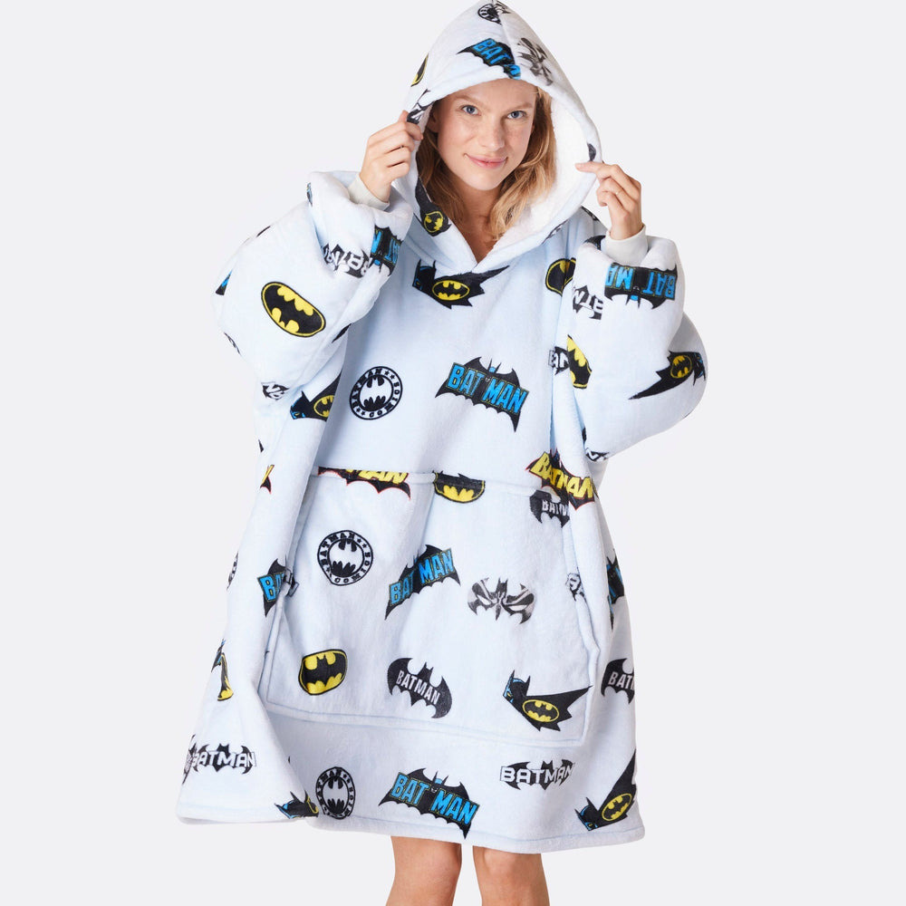 Hellblauer Batman HappyHoodie