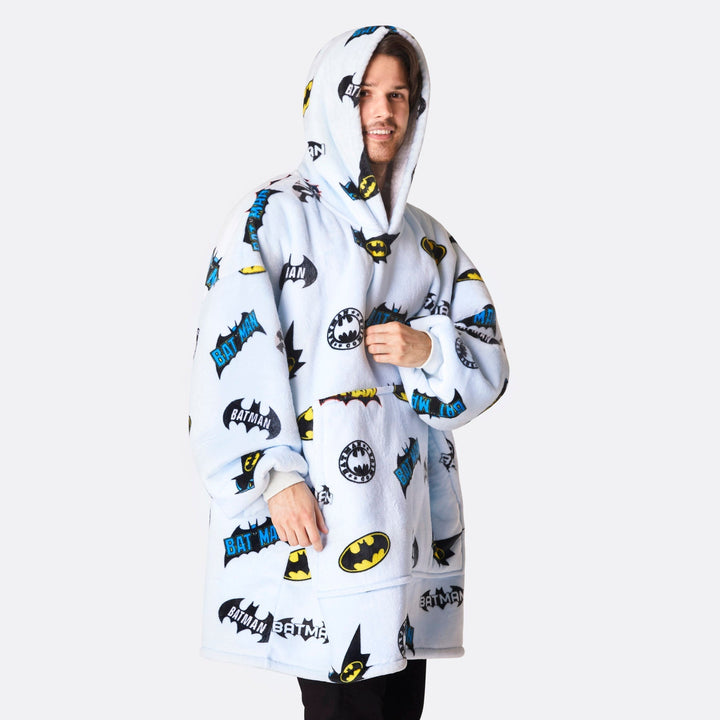 Hellblauer Batman HappyHoodie