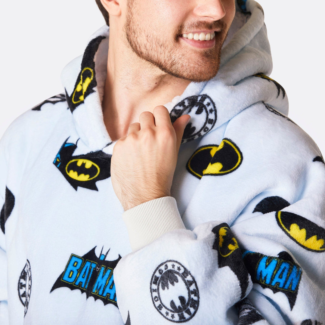 Hellblauer Batman HappyHoodie