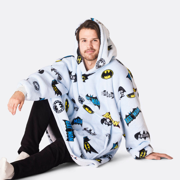 Hellblauer Batman HappyHoodie