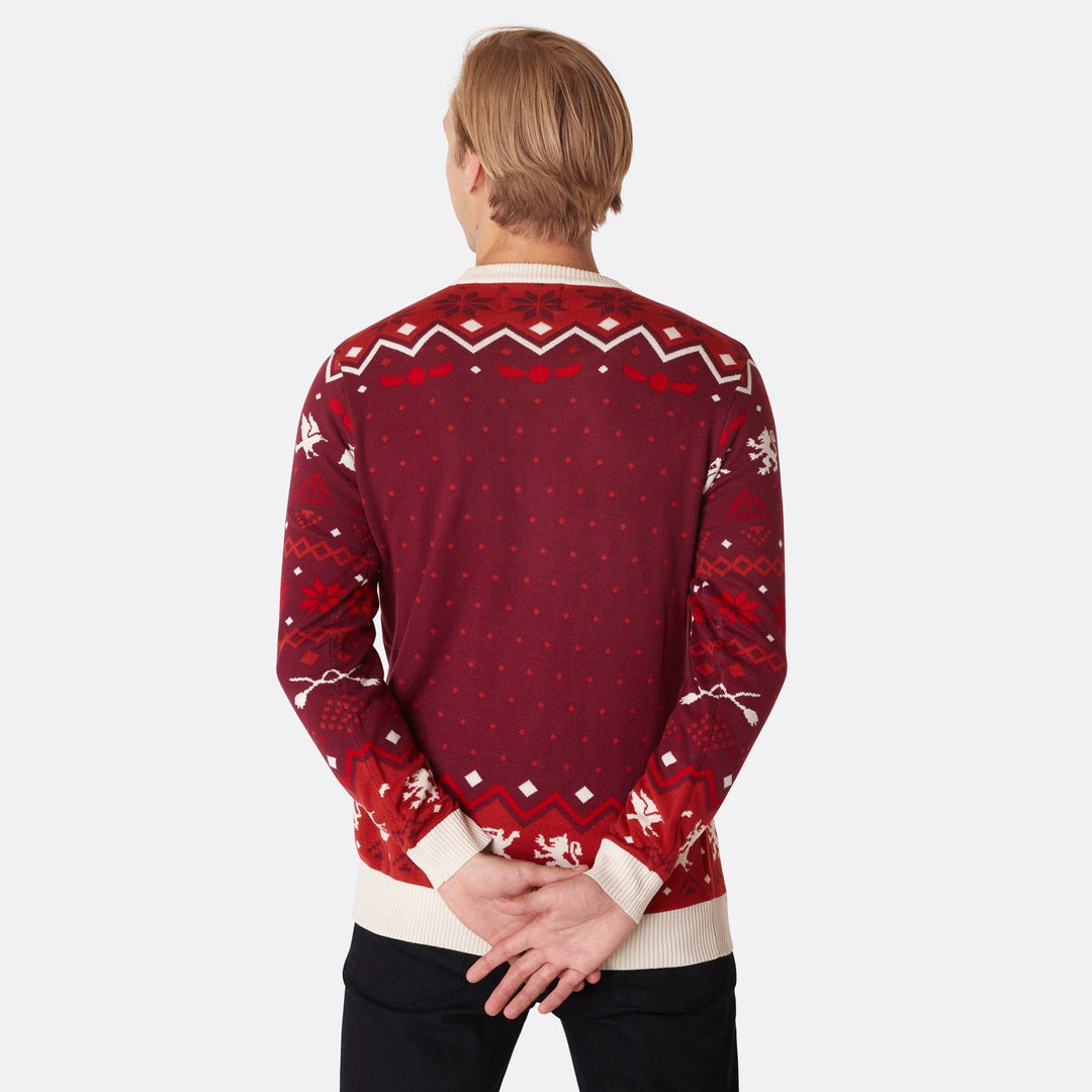 Hogwarts Weihnachtspullover Herren