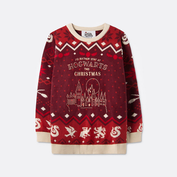 Hogwarts Weihnachtspullover Kinder