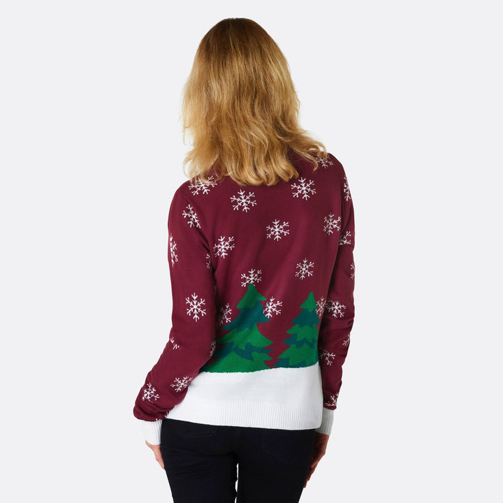 Ho's In This House Weihnachtspullover Damen