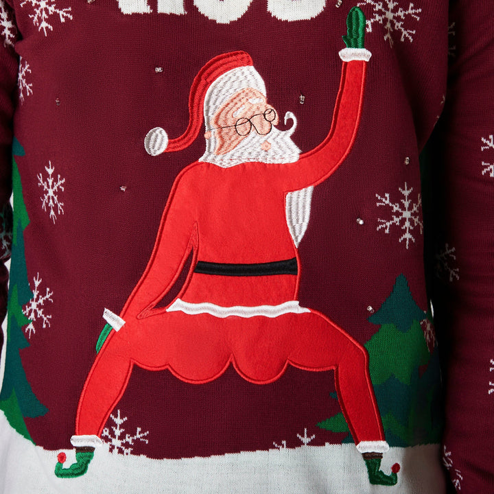 Ho's In This House Weihnachtspullover Damen