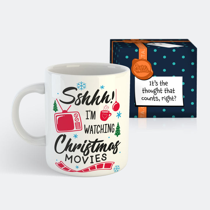 I'm Watching Christmas Movies Tasse