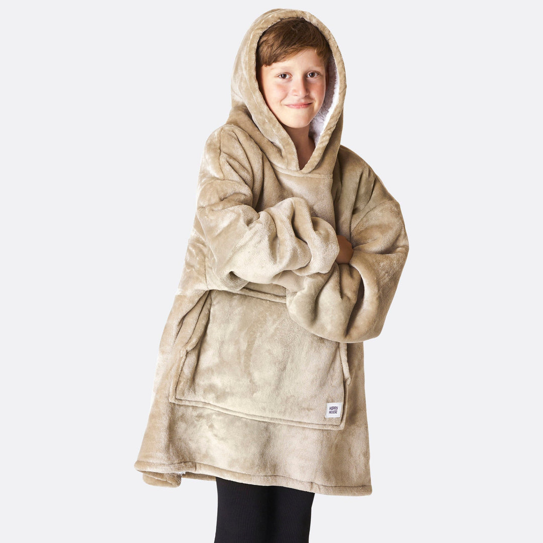 Khaki HappyHoodie Kinder