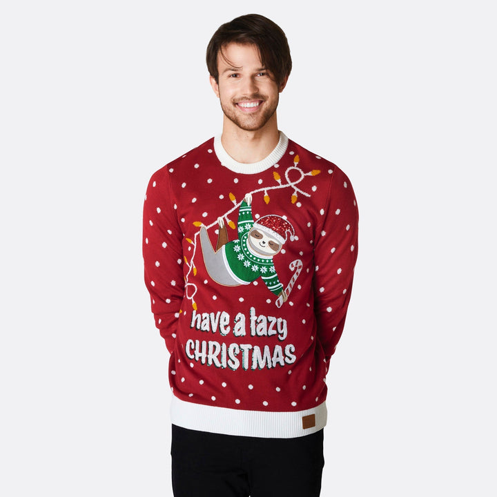 Lazy Weihnachtspullover Herren
