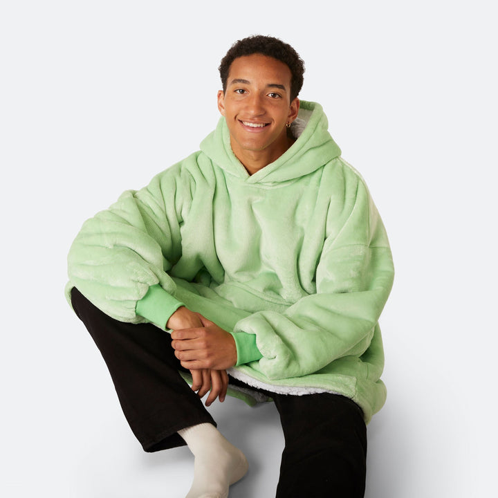 Hellgrüner HappyHoodie