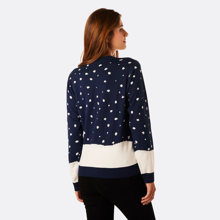 Mumin Weihnachtspullover Damen