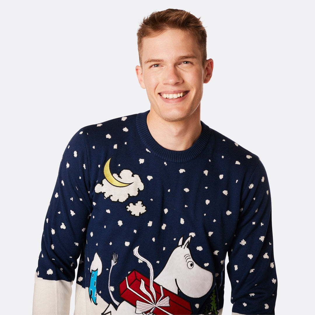 Mumin Weihnachtspullover Herren