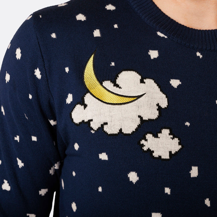 Mumin Weihnachtspullover Damen