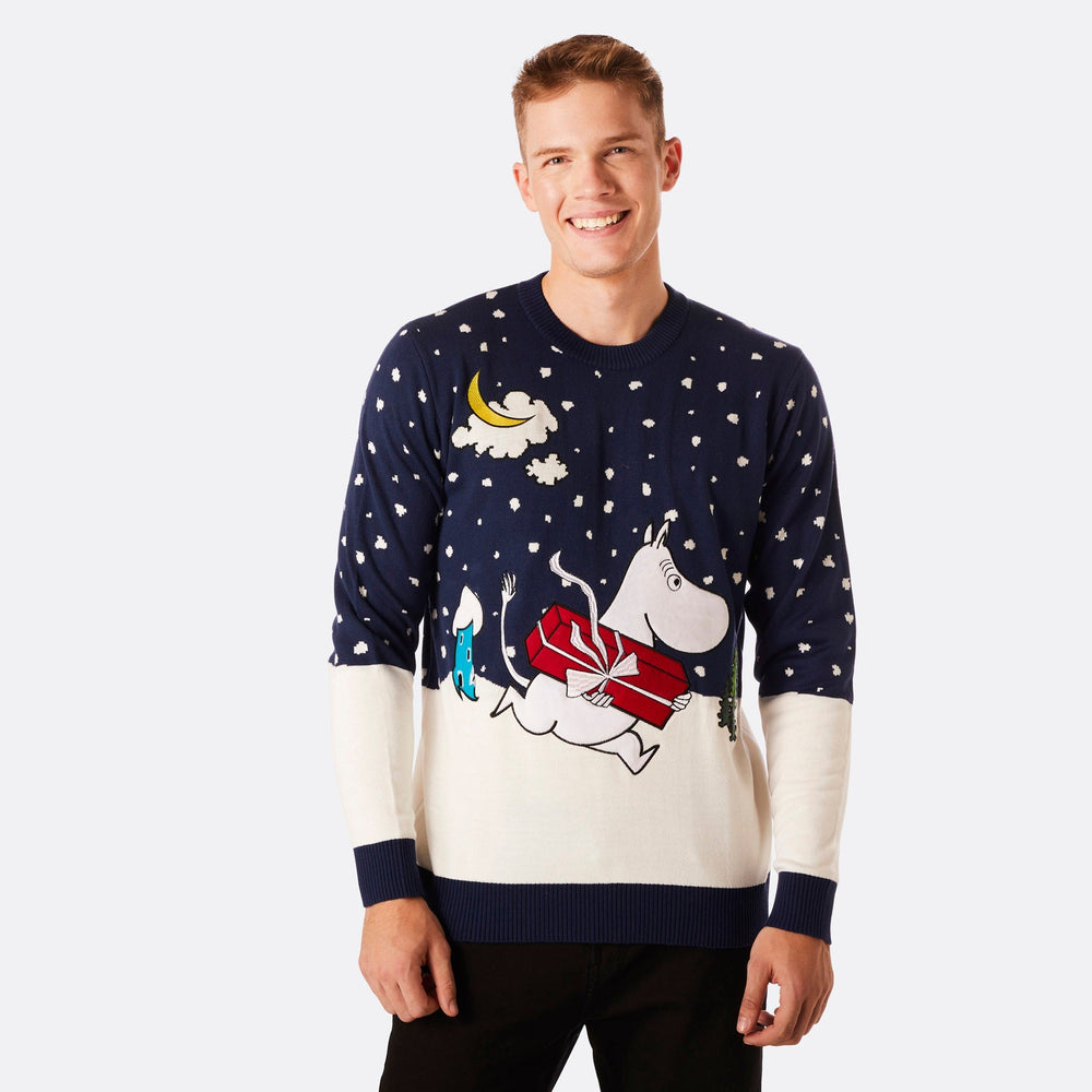 Mumin Weihnachtspullover Herren
