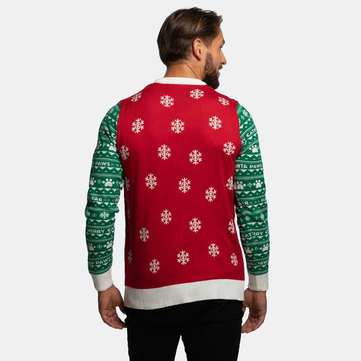 Meowy Christmas Weihnachtspullover Herren