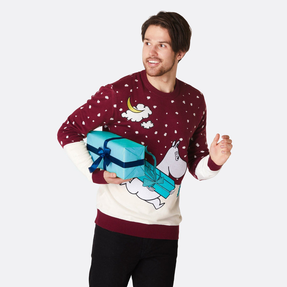 Mumintroll Weihnachtspullover Herren