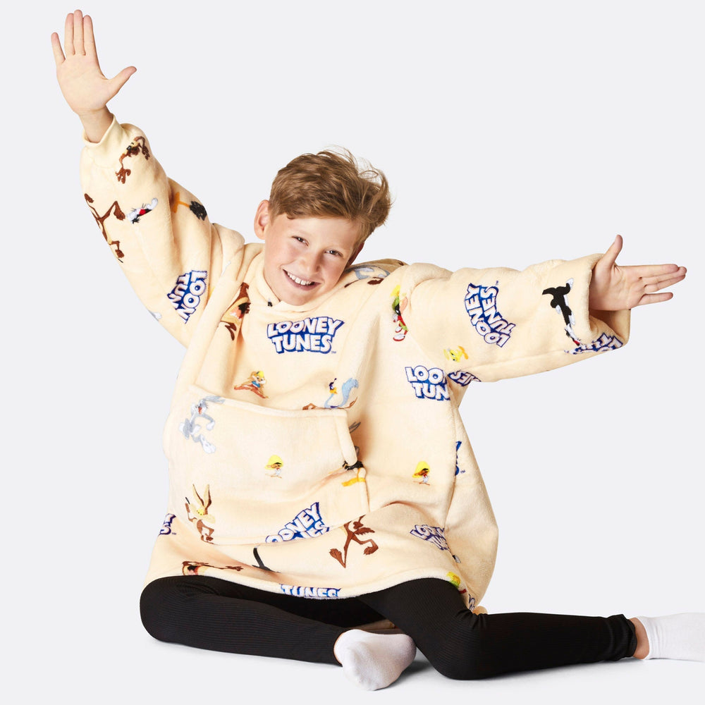 Orangener Looney Tunes HappyHoodie Kinder