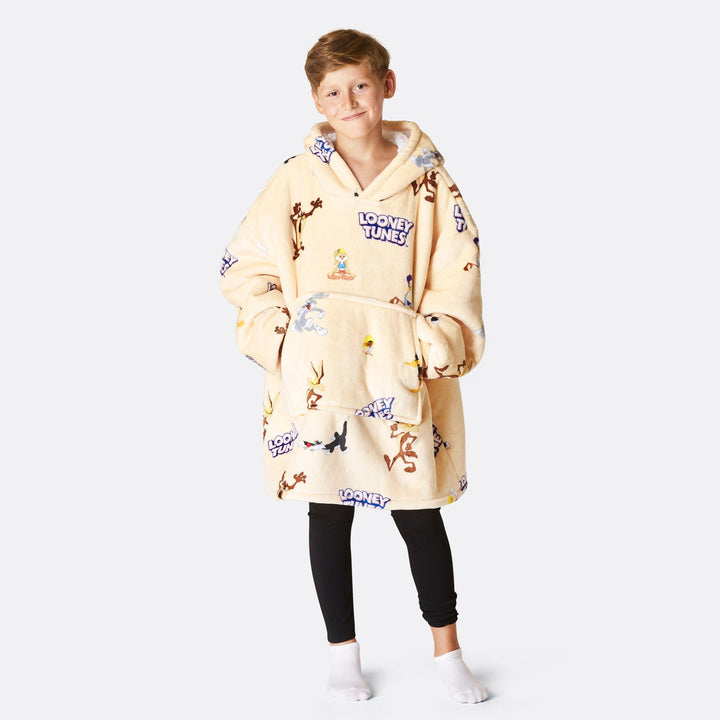 Orangener Looney Tunes HappyHoodie Kinder