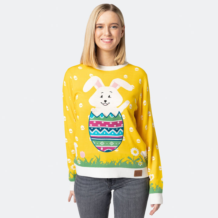 Osterhasen Pullover Damen