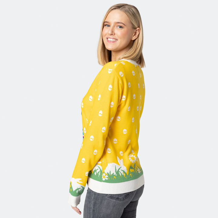 Osterhasen Pullover Damen
