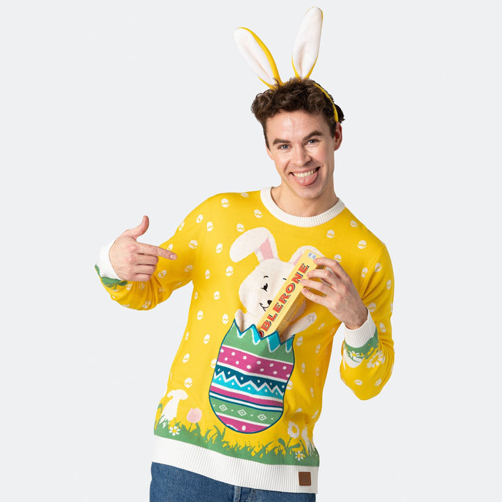 Osterhasen Pullover Herren