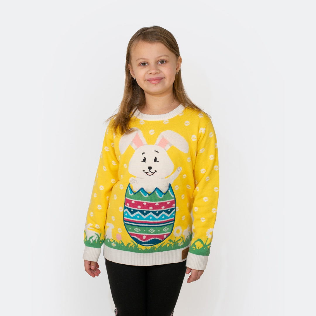 Osterhasen Pullover Kinder