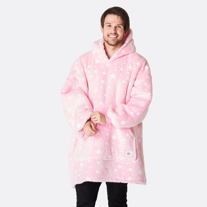 Pinke Sterne HappyHoodie