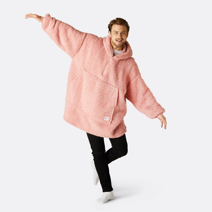 Pinker Sherpa HappyHoodie