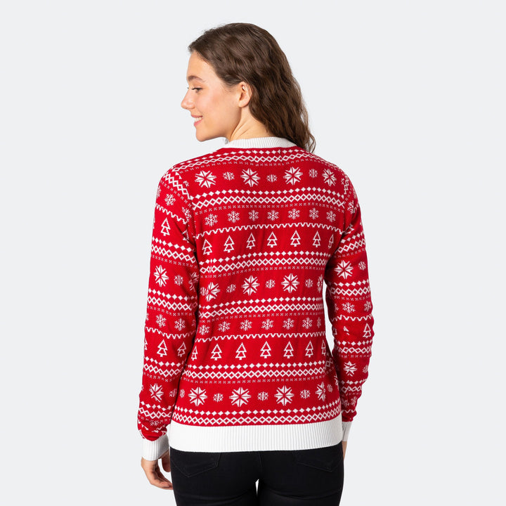 Renbier Weihnachtspullover Damen