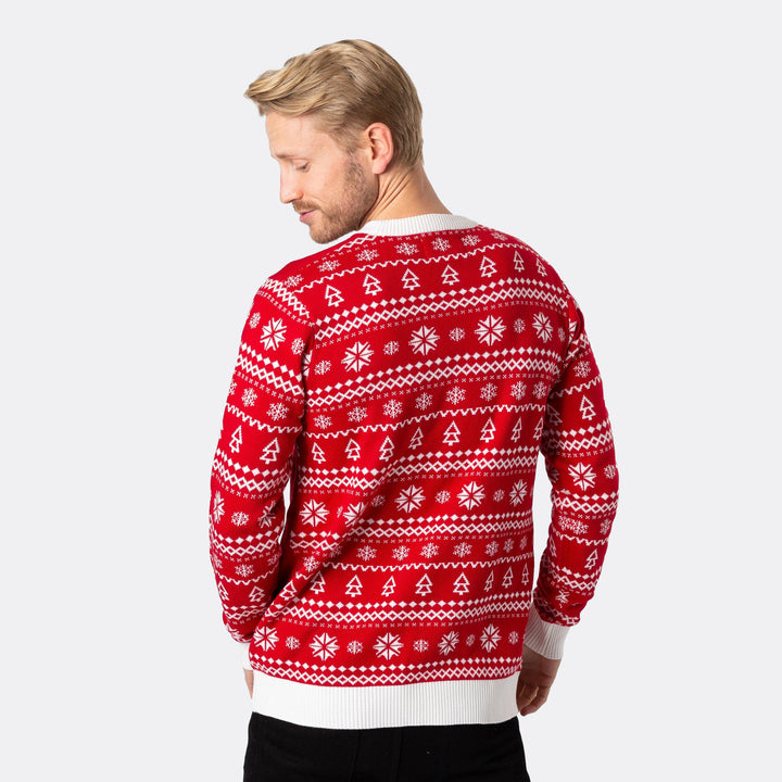 Renbier Weihnachtspullover Herren
