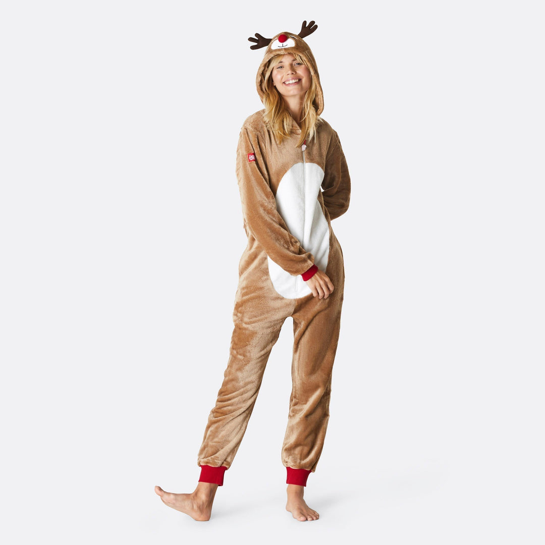 Rentier Onesie für Damen