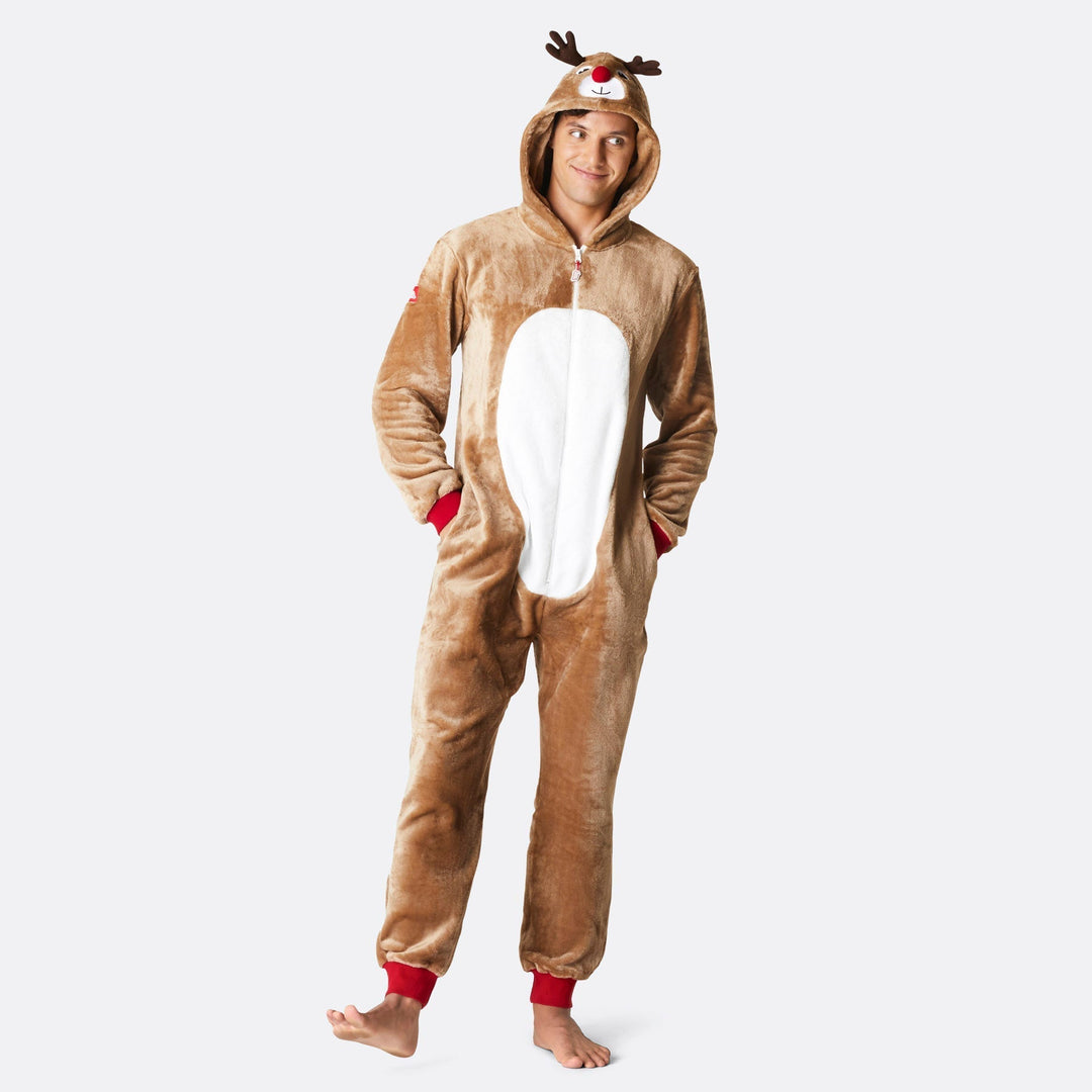 Rentier Onesie für Herren