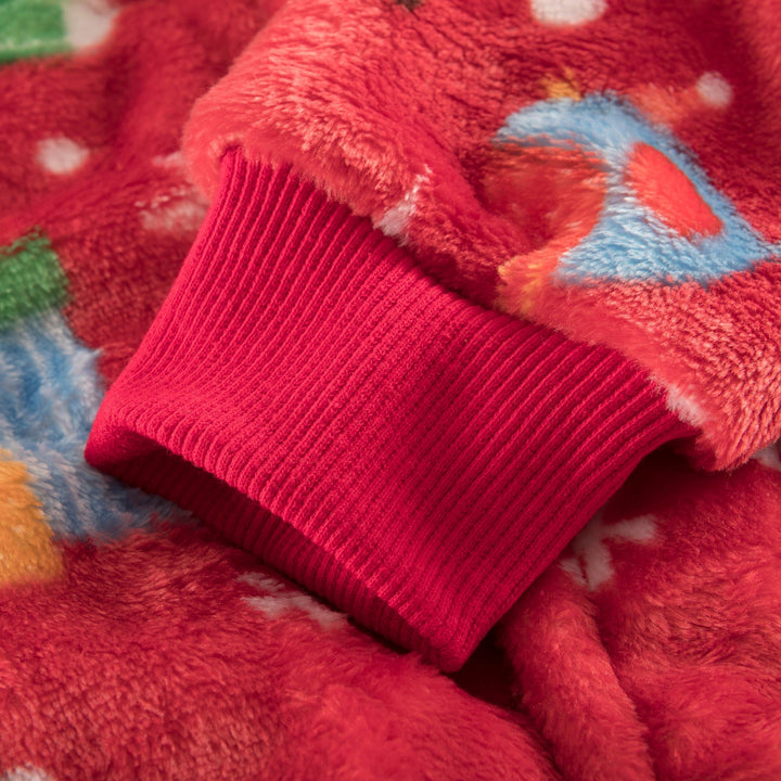 Roter Weihnachtstraum Morgenmantel Kinder