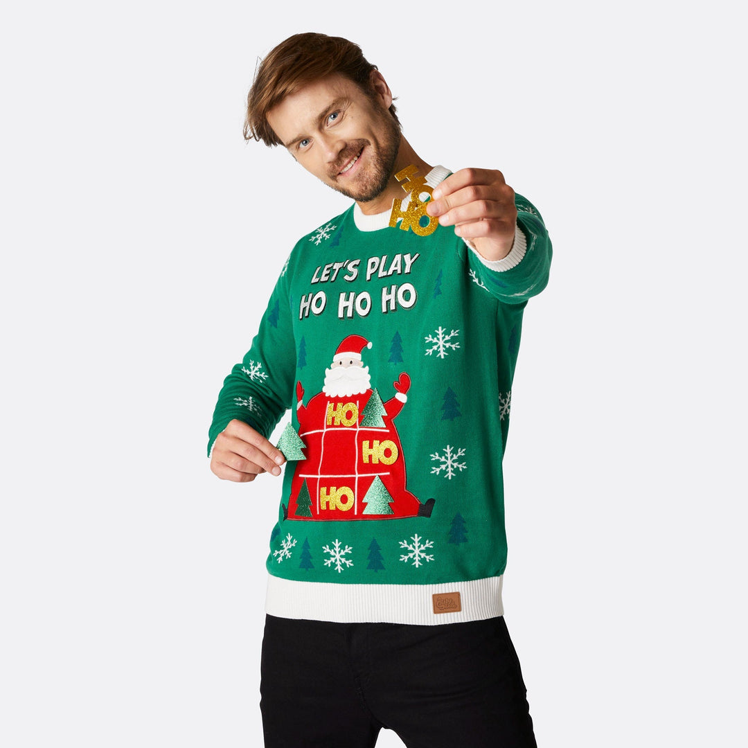 Ho Ho Ho Weihnachtspullover Herren