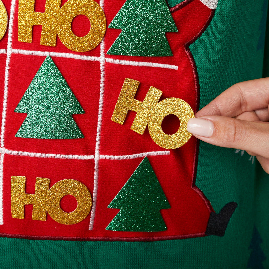 Ho Ho Ho Weihnachtspullover Damen