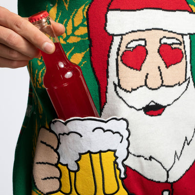 The Most Wonderful Time For A Beer Weihnachtspullover Herren