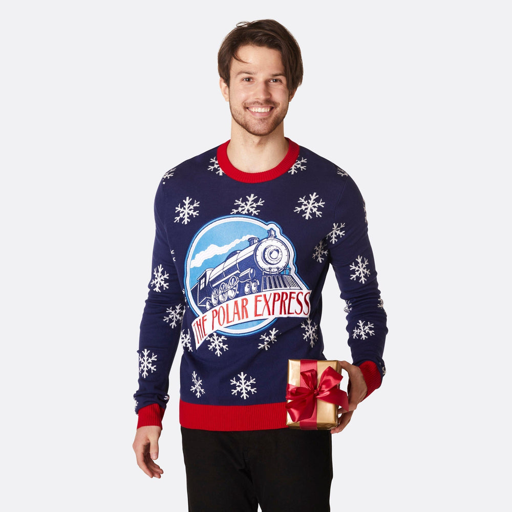 The Polar Express Weihnachtspullover Herren