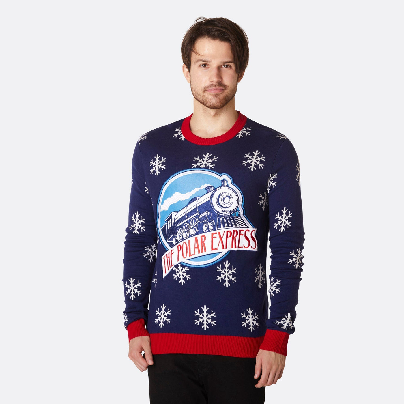 The Polar Express Weihnachtspullover Herren