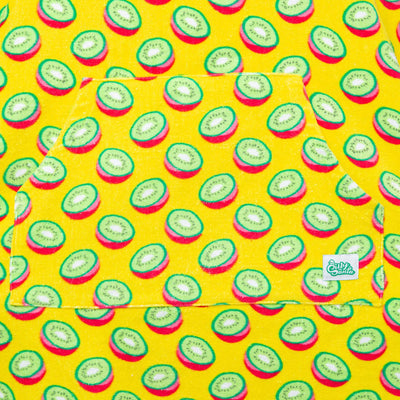 Tropische Kiwi Towel Poncho Kinder
