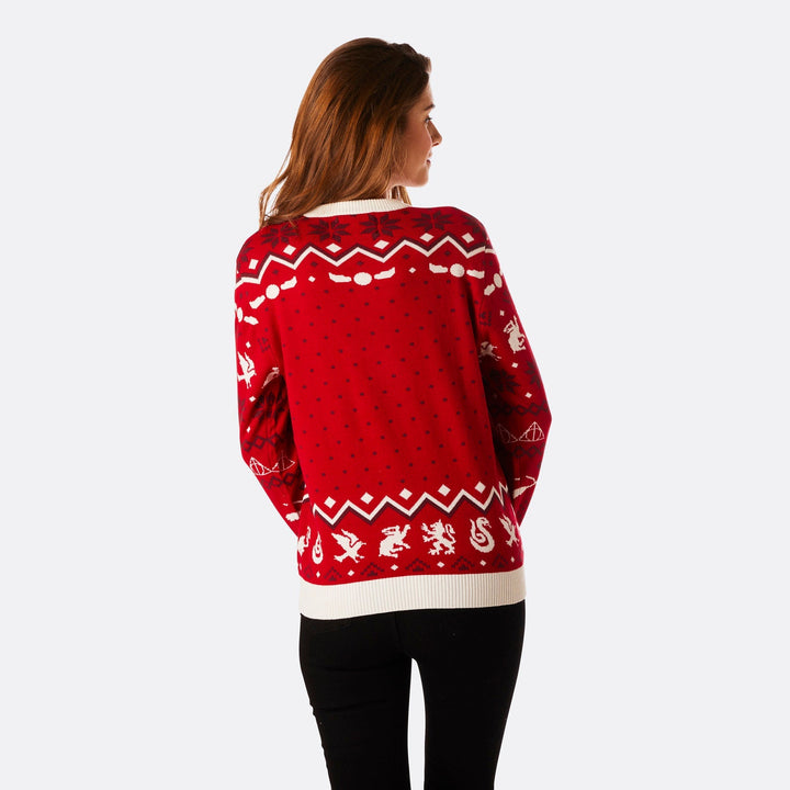 Hogwarts Weihnachtspullover Damen